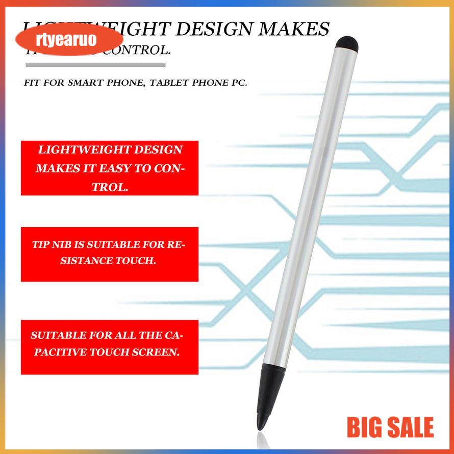 Universal 2-in-1 Touch Screen Pen Stylus Capacitive Pen For Tablet Phone PC