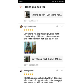 Cây thông 1m50 + phụ kiện