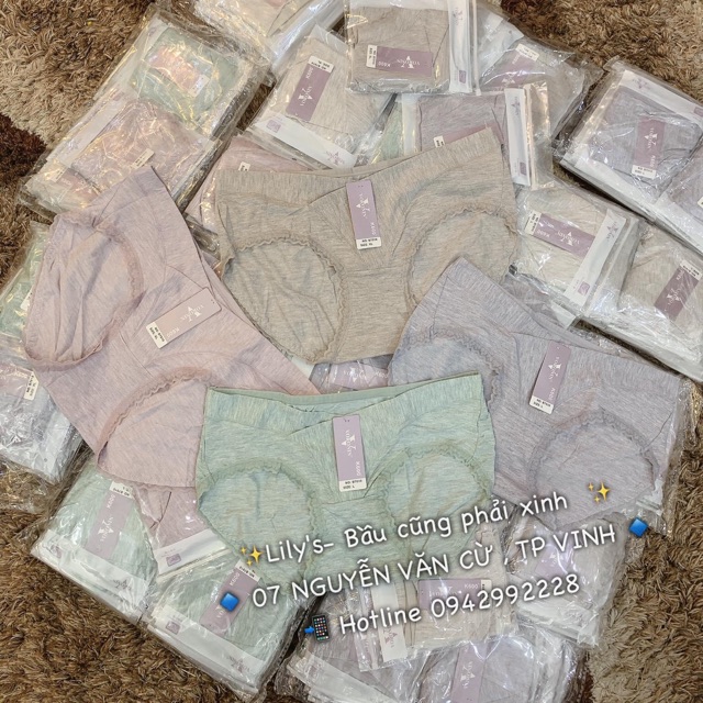 QUẦN LÓT BẦU CẠP CHÉO TÚI ZIP