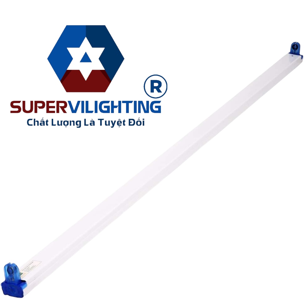 Tuýp T8  nhôm nhựa SuperVilighting, MS T8NN-AST, Công suất 20W-45W, CRI>90, RA>80, Ánh sáng trắng, Bảo hành 24 tháng