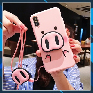 Ốp điện thoại hoạt hình Kèm Phụ Kiện