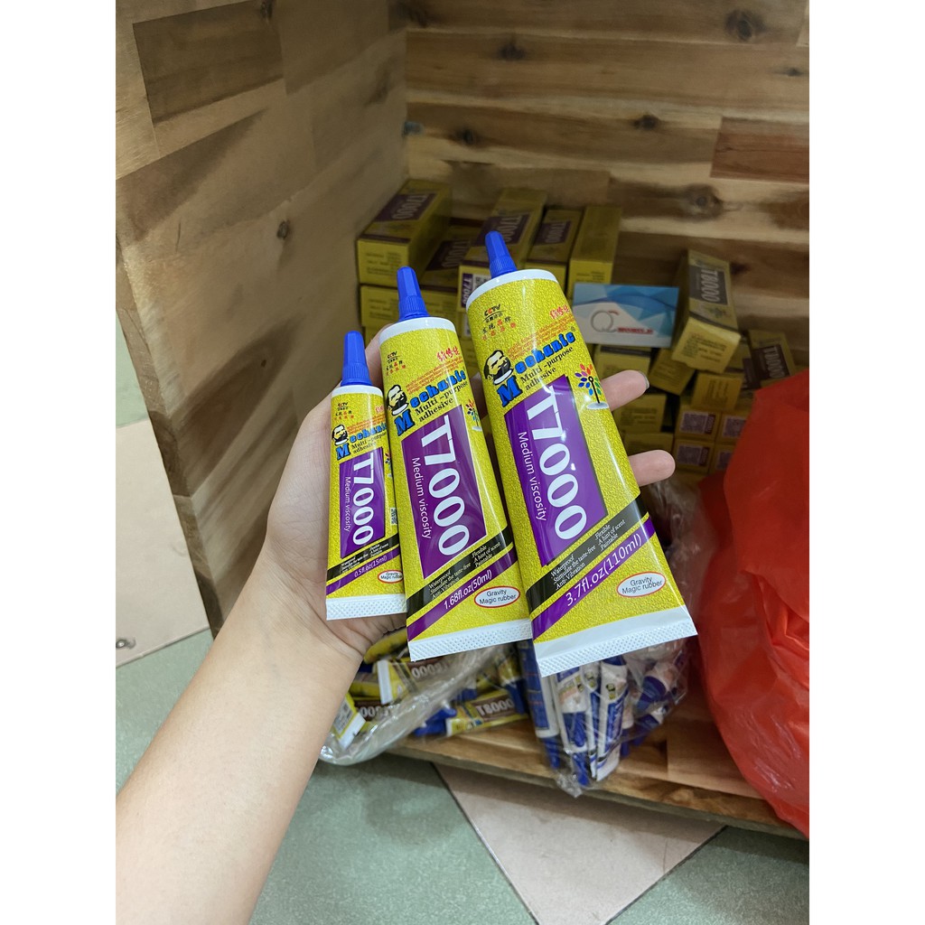 Keo dán điện thoại T7000 Mechanic (Keo đen)