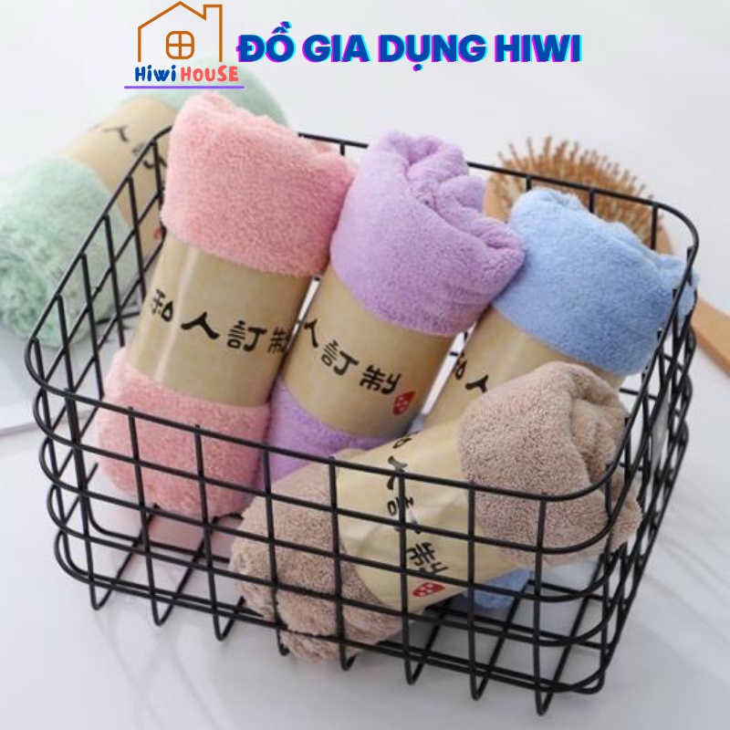 Combo 10 Khăn Mặt Hàn Quốc Siêu Mịn 50 x30 cm Khăn mặt LÔNG CỪU siêu hút mềm mịn