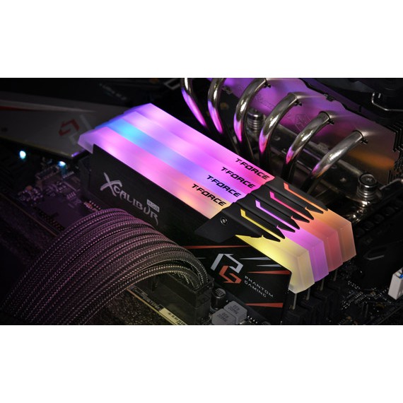 (NWH) Ram máy tính XCALIBUR  Phantom Gaming RGB DDR4 8GBX2