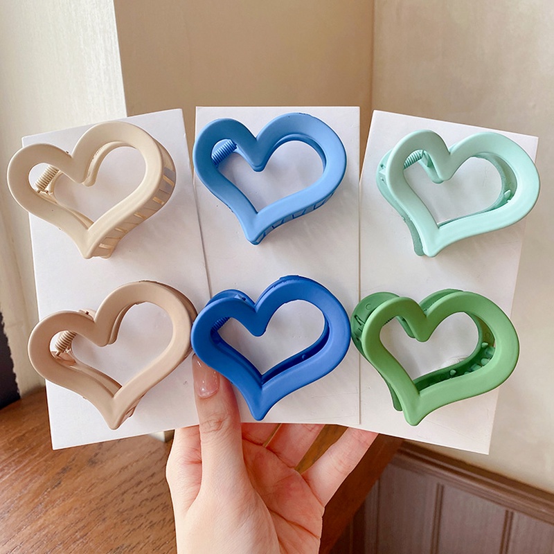 Kẹp tóc hình trái tim thời trang Hàn Quốc cho nữ