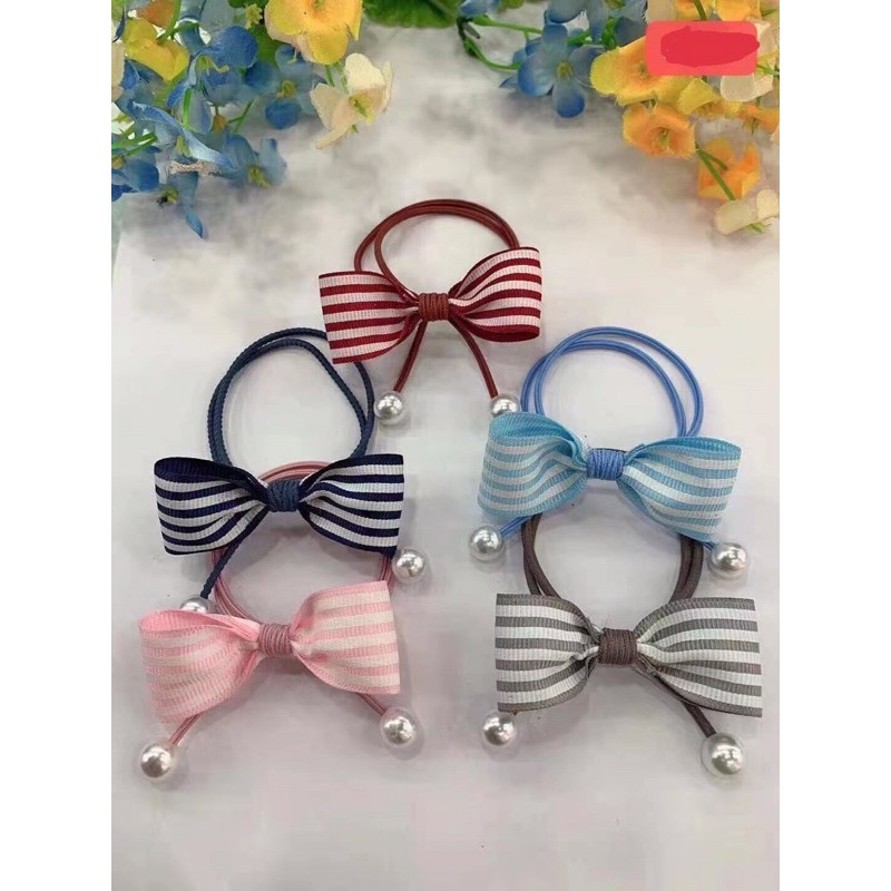 Sỉ 10 cột nơ đẹp xinh xắn các mẫu nơ ngắn đủ loại