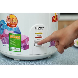 Nồi Cơm Điện Sharp 1.8 lít KS-18TJV