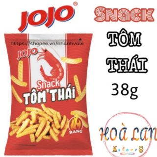 Bánh Snack JOJO® Tôm thái gói 38g