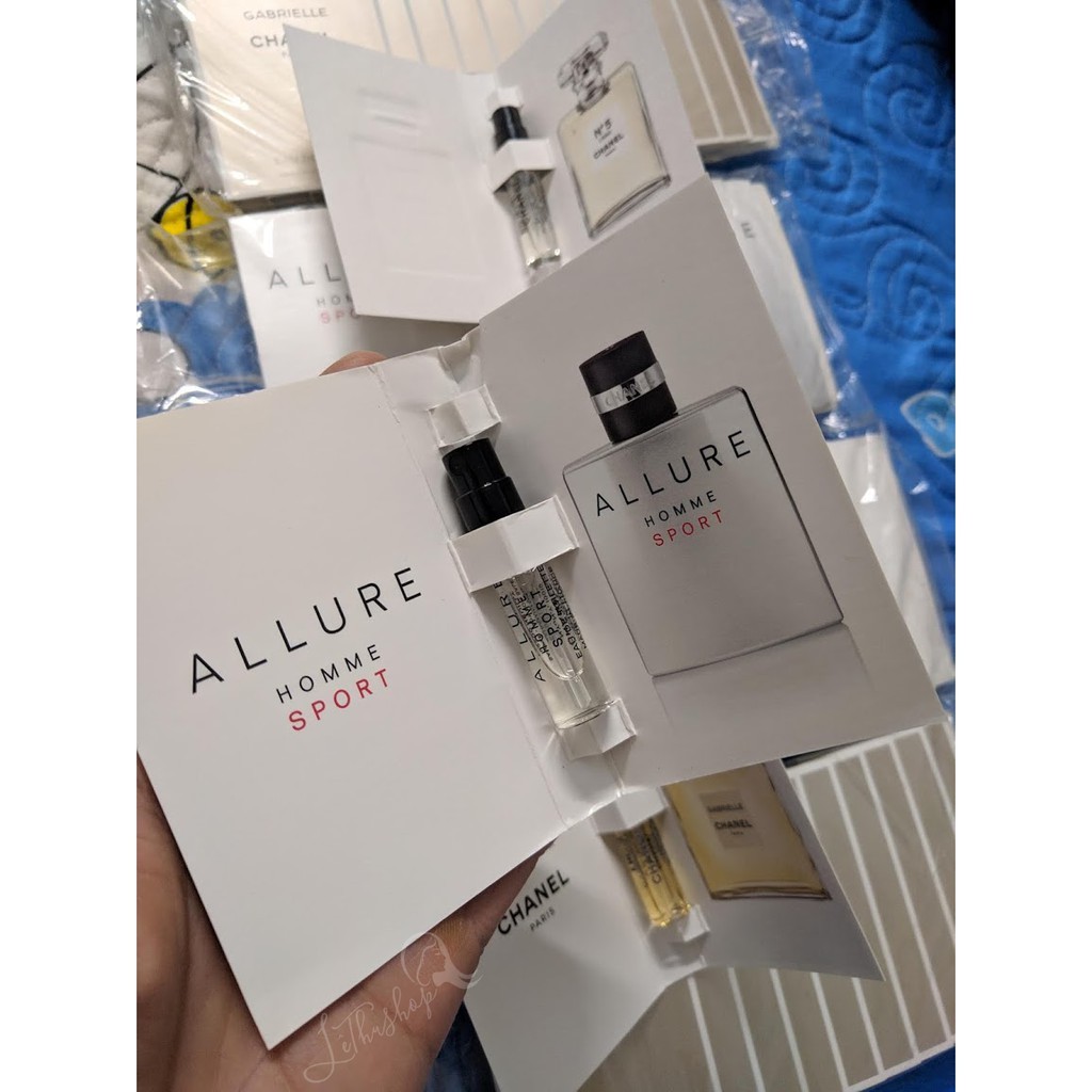 [Vial] Nước Hoa Nam Nữ Thơm Lâu Allure Homme Sport 2ml