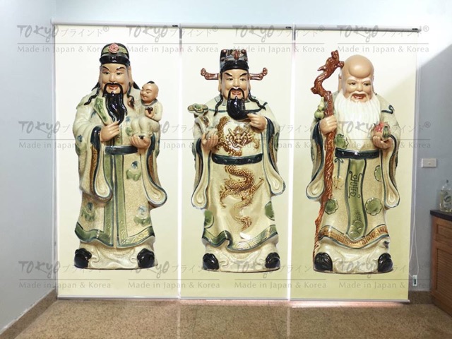 Rèm cuốn tranh tokyo tính m2