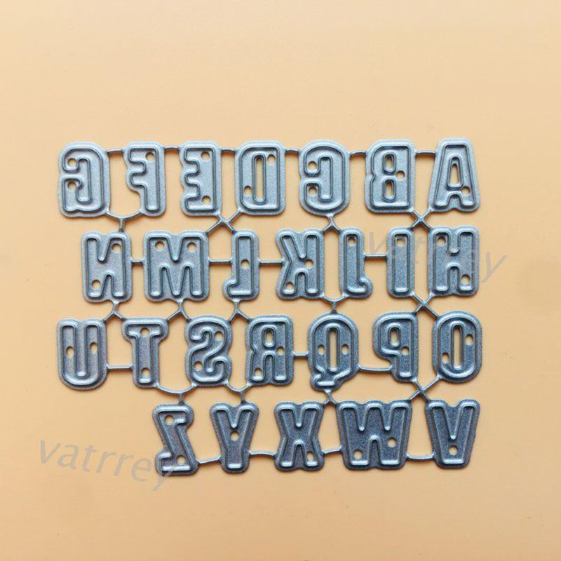 Khuôn Cắt Giấy Kim Loại Hình Chữ Cái