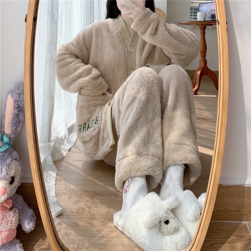 Bộ gấu túi nơ