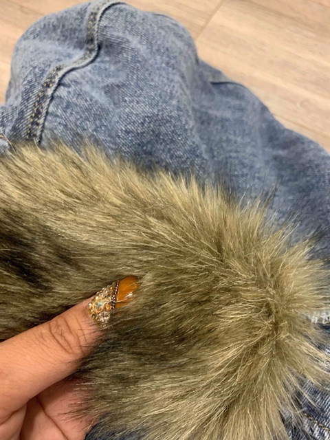 Áo jeans lót lông