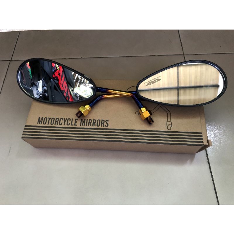 kính chiếu hậu CRG mẫu Suzuki chân xi titan