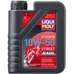 LIQUI MOLY STREET RACE 10W50 1000ml   DẦU NHỚT XE SỐ CÔN TAY –PKL.