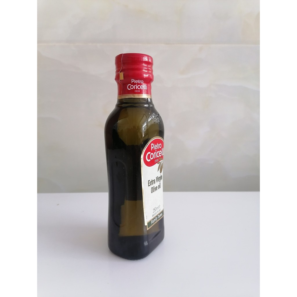[250ml - Extra] Dầu ô liu nguyên chất [Italia] PIETRO CORICELLI Extra Virgin Olive Oil (halal) (nhn-hk)