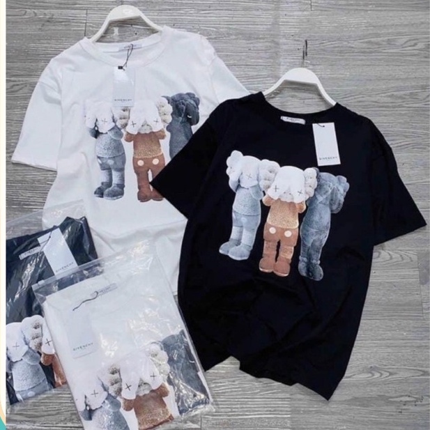 Áo thun Gấu Bearbrick Chất Liệu 100% Cotton Thoáng Mát AZILA