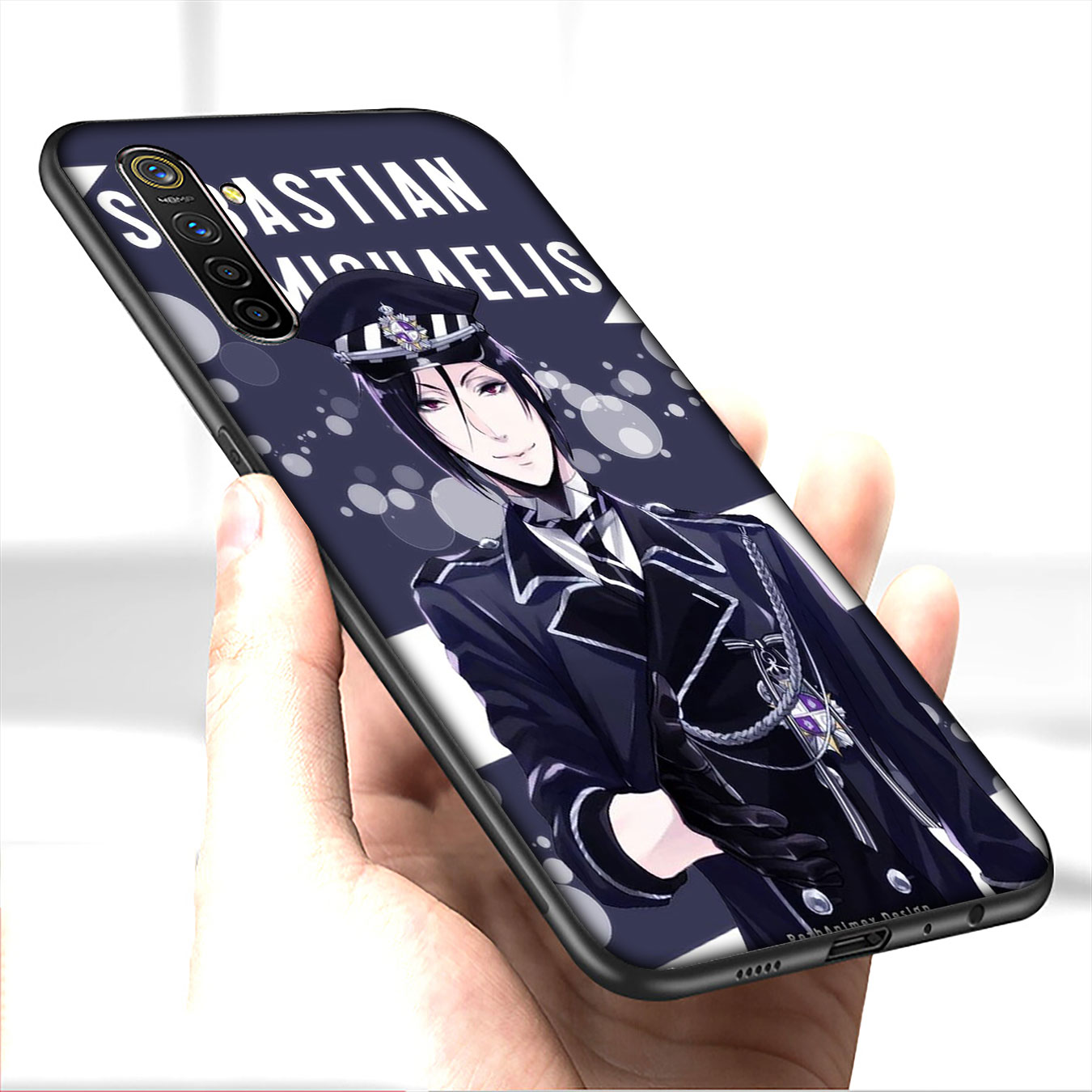 Ốp Điện Thoại Silicon Mềm Hình Anime Hắc Quản Gia Sebastian Cho Oppo Realme C2 C3 C11 6i 6 5 5s 5i 3 Pro Realmec3 Realmec2