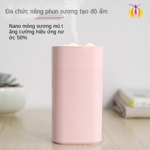 Máy phun sương tạo ẩm mini USB dành cho sinh viên công suất lớn nhỏ câm sạc tại nhà để bàn văn phòng