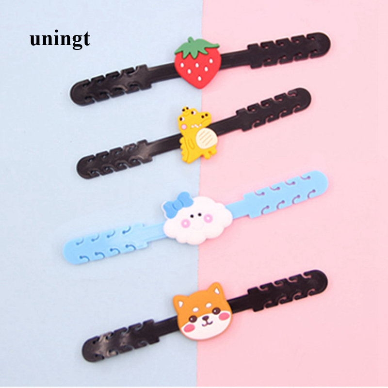 (Hàng Mới Về) Khẩu Trang Cao Su Pvc Mềm Chống Co Giãn Hình Tam Giác Cho Trẻ Em