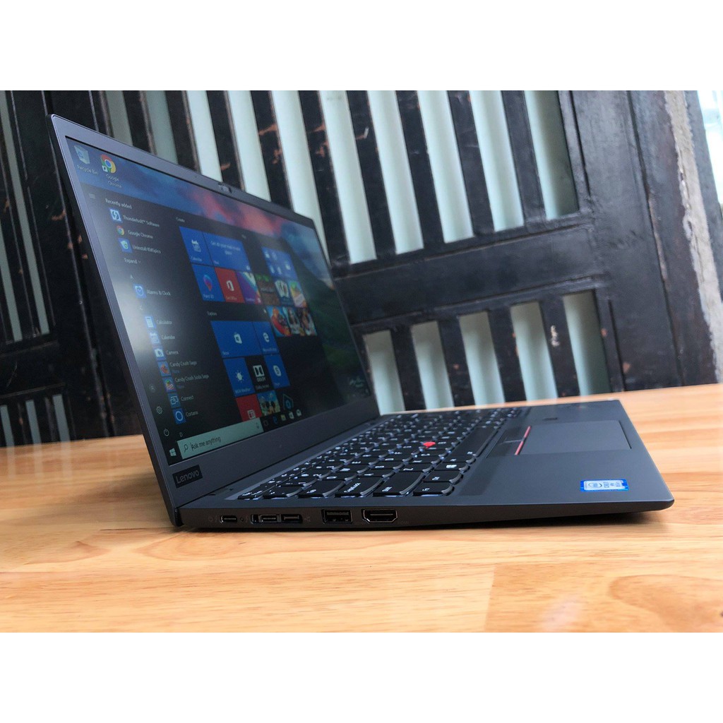 Laptop lenovo Thinkpad X1 Carbon Gen 6, i7 8650u, 16G, SSD 512, Full HD, 99%, giá rẻ