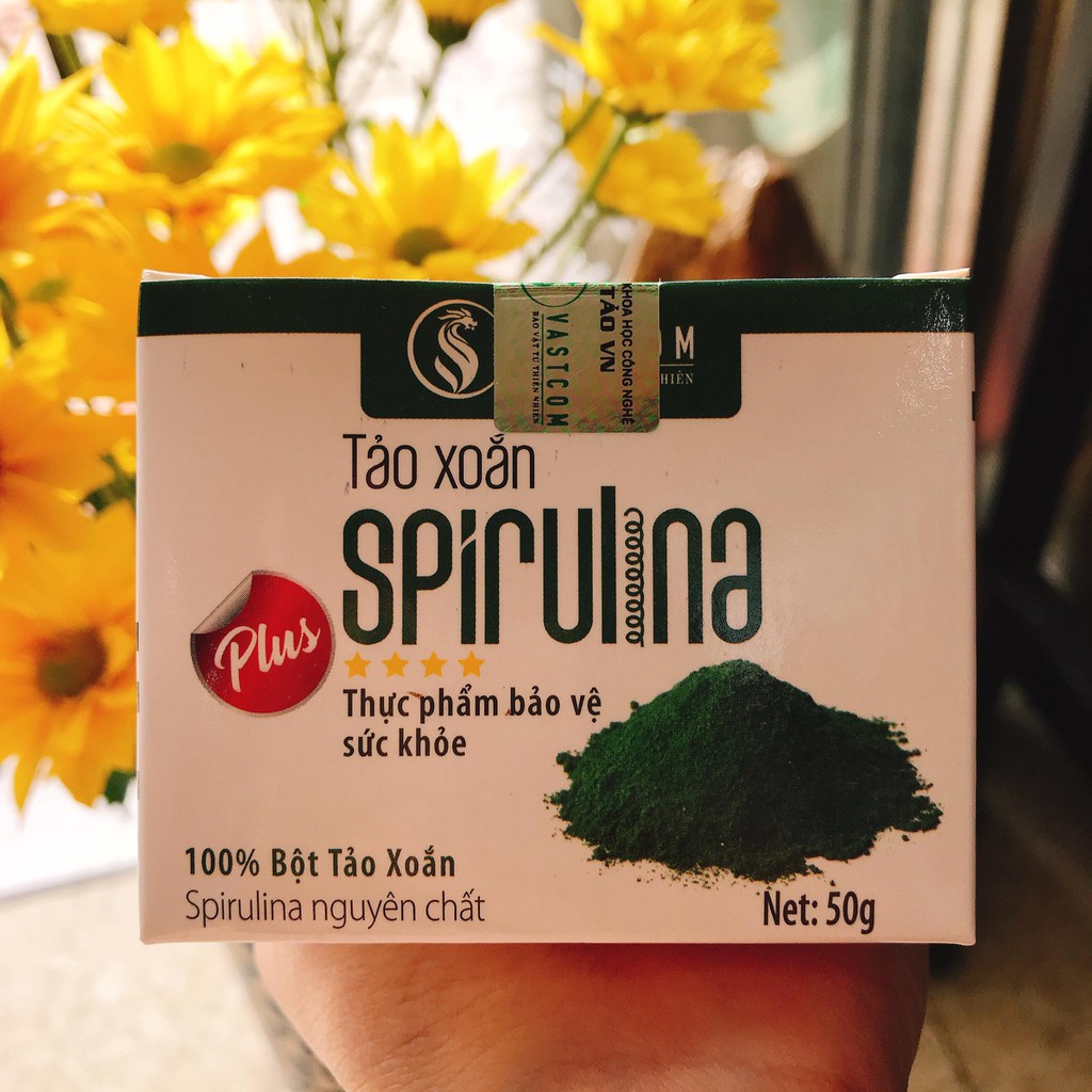 Bột Tảo Xoắn Nguyên Chất Spirulina ( 50gr ) - VASTCOM | BigBuy360 - bigbuy360.vn