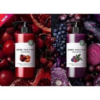 Sữa rửa mặt rau củ Super Vegitoks Cleanser