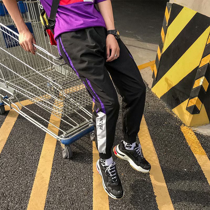 Men's fashion striped wide leg pants | BigBuy360 - bigbuy360.vn