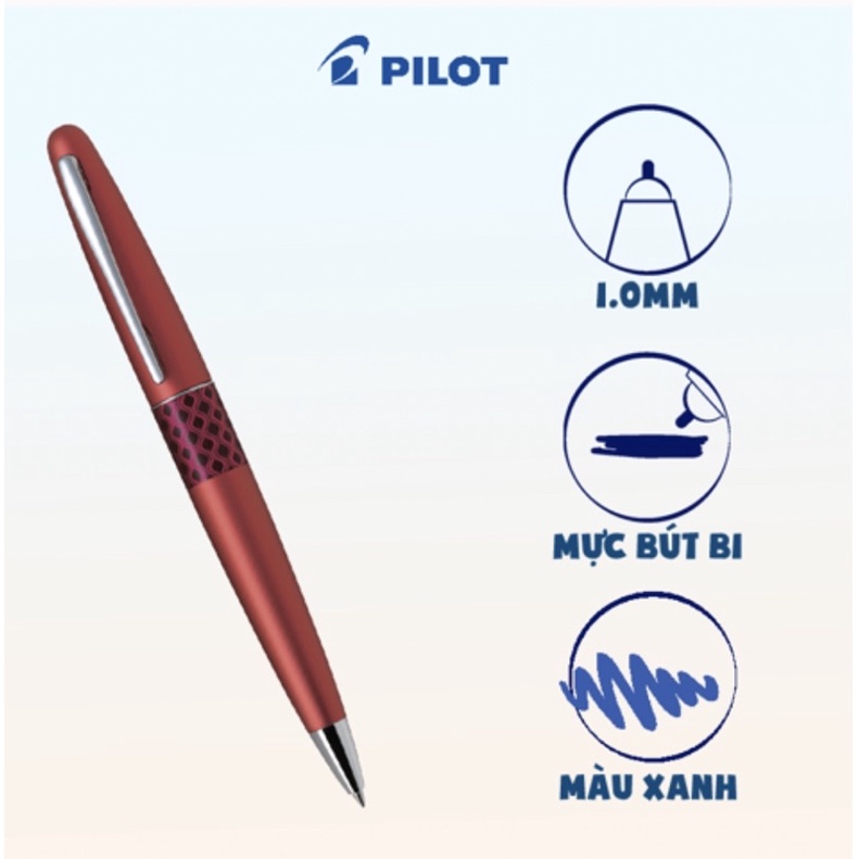 Bút bi ký Pilot mr3 BP-MR3-M-HT-L mực xanh tip 1.0mm