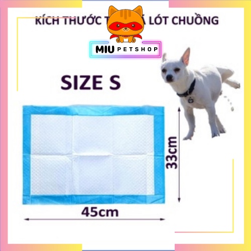 Tả lót cho thú cưng tiện lợi dùng 1 lần- tả lót hút nhanh chóng khử mùi tốt