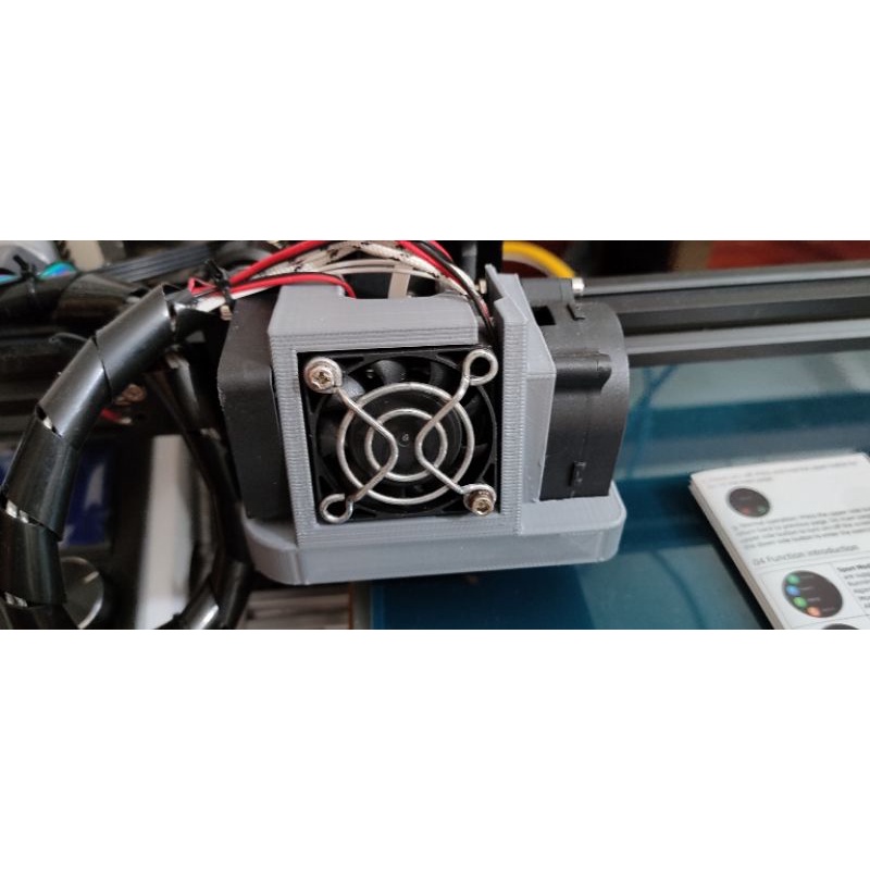 Cụm đầu in cr-10 kèm quạt layer cho máy in 3d