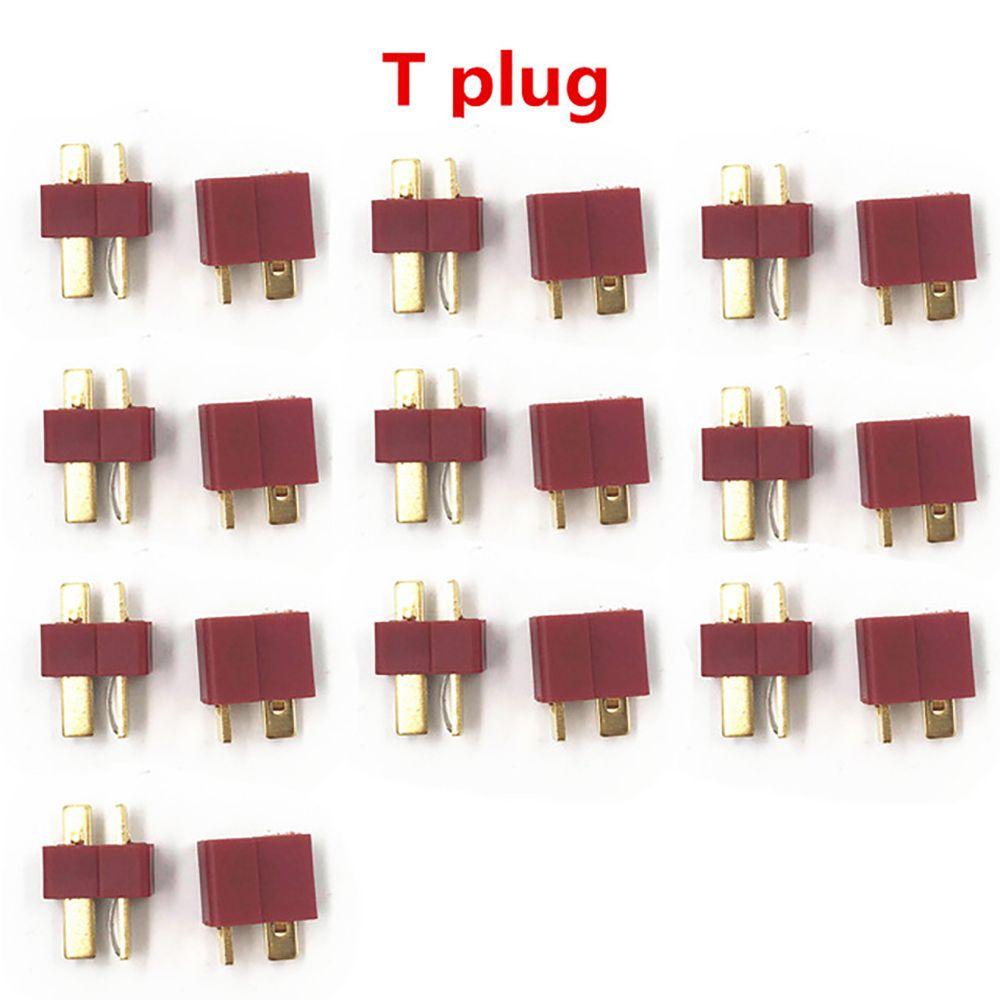 SUSANS 20 Cặp 40 Cái Giắc Cắm Chữ T Chất Lượng Cao Cho Trực Thăng Điều Khiển Từ Xa