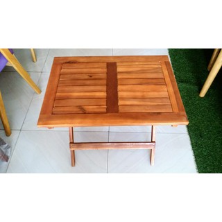 Bàn gỗ mini xếp cà phê