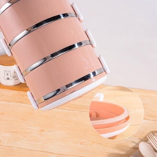 Hộp Cơm 4 Tầng Nhựa