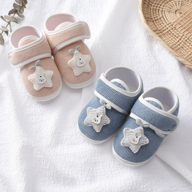 Giày Thể Thao Hoạ Tiết Thỏ Hoạt Hình Cho Bé 0-18 Tháng