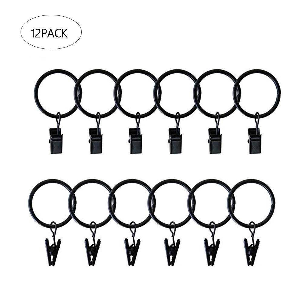 Set 10 Móc Treo Rèm Cửa Nhà Tắm Tiện Dụng