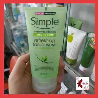 [Chính hãng] Sữa Rửa Mặt Simple Kind To Skin Refreshing Facial Wash Gel