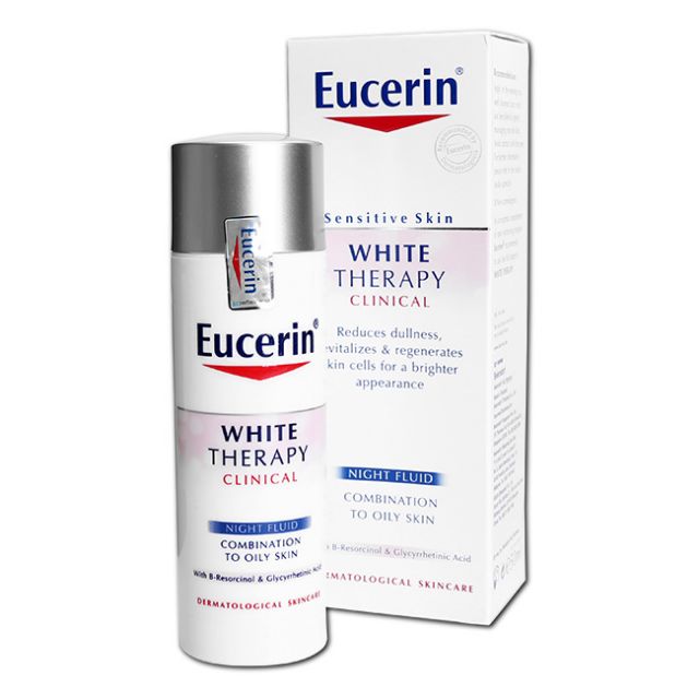 Kem Dưỡng Trắng Da Ban Đêm Eucerin Therapy White Night Fluid 50ml