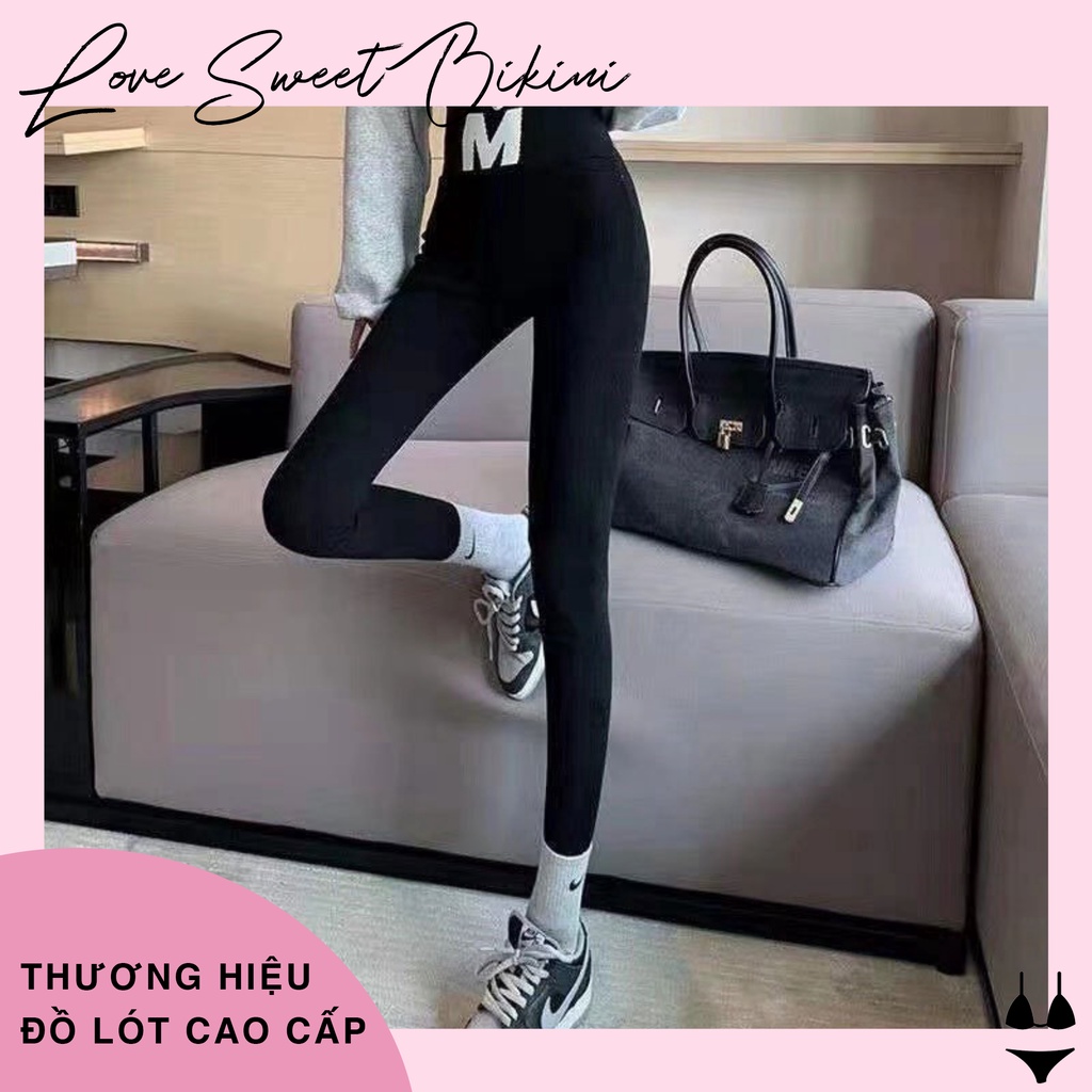 Quần Nữ Dài Chất Đẹp Mùa Thu Đông, Quần Legging Chữ M Mẫu Mới
