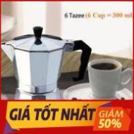 Ấm pha cà phê Moka Express 3TZ (3 cup), bình pha cà phê kiểu Ý tiện lợi 002