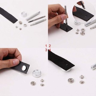 Bộ đóng cúc bấm 4 chi tiết.