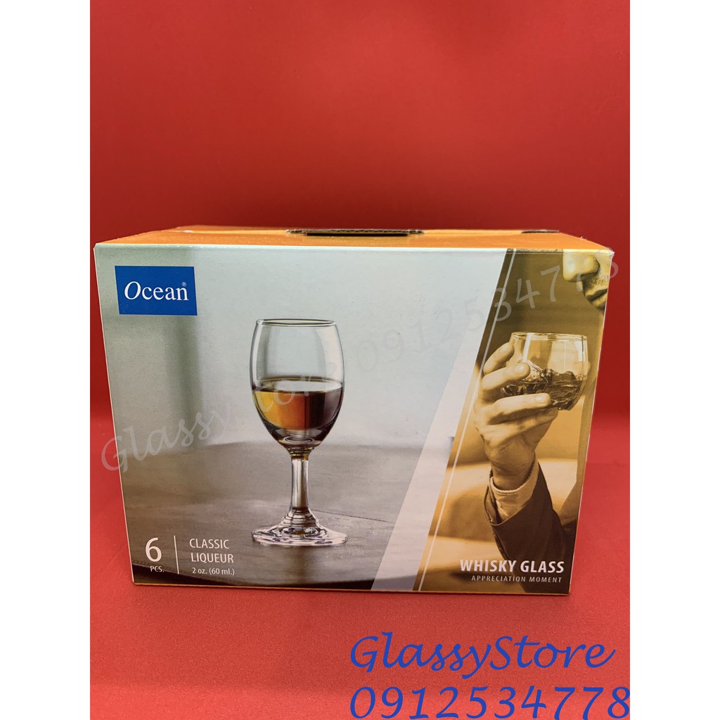 Ly rượu thủy tinh Ocean Classic Liqueur – 1501L01 – 30ml / 1501L02 – 60ml