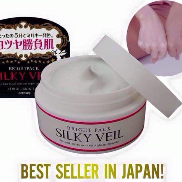 Kem trắng da silky veil