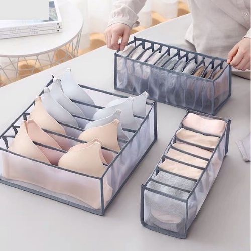 Hộp Xếp Đồ Lót - Túi Đựng Quần Áo Chia Ngăn Tiện Ích ,Khay Xếp Quần Áo Gọn Gàng Chống Bụi 88308 Shop Kho Tổng Vp88