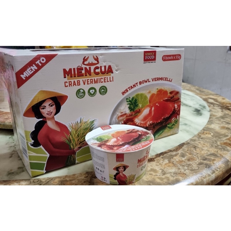 MIẾNG CUA ĂN LIỀN (thùng)