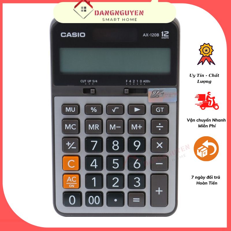 Máy tính Casio AX 120B [CHÍNH HÃNG]