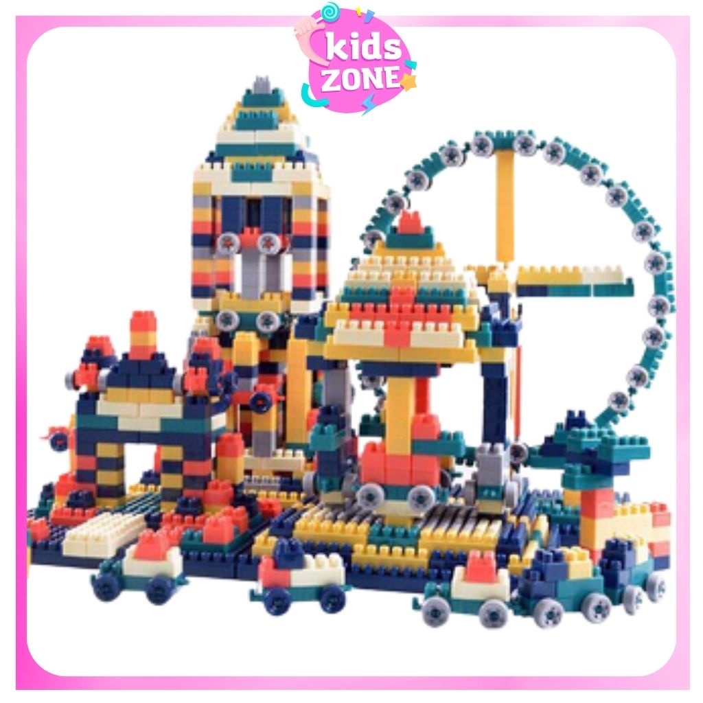 Lego 520 chi tiết mô hình lắp giáp giúp bé trai bé gái giải trí sáng tạo đồ chơi trẻ em KIDS ZONE