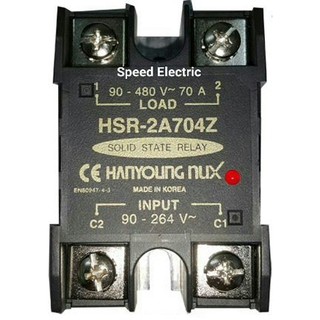 Rơ le bán dẫn hanyoung hsr-2a104z, hsr-2a204z, hsr-2a304z, hsr-2a404z, hsr-2a504z, hsr-2a704z