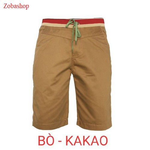 QUẦN SHORT KAKI NAM LƯNG THUN CAO CẤP THỜI TRANG ZOBA 799 - FREESHIP ĐƠN 150K #8