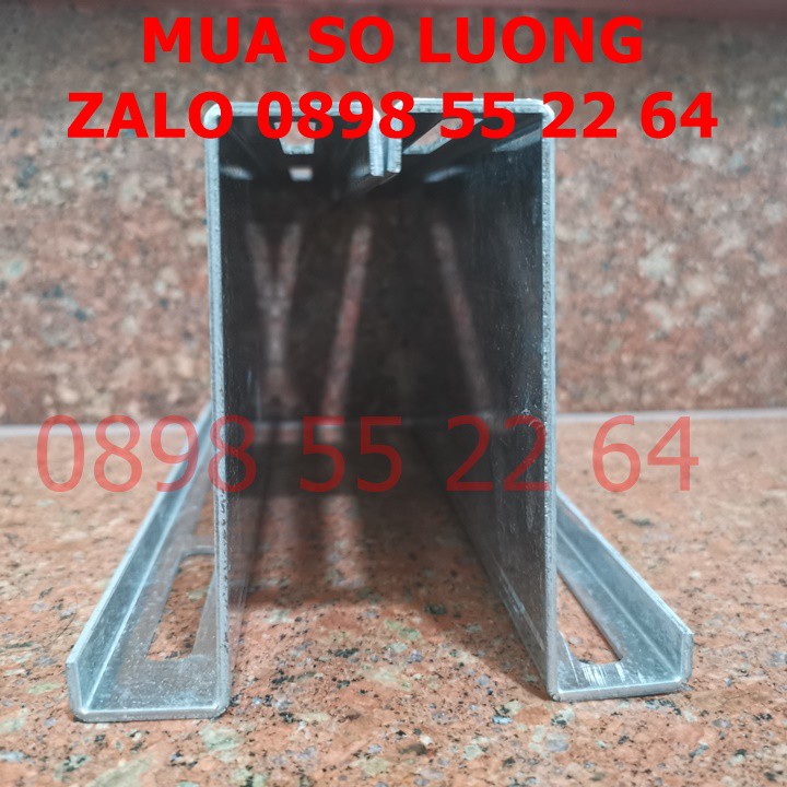 Pát Z áp mái tôn gắn pin năng lượng mặt trời 20x10-Z200